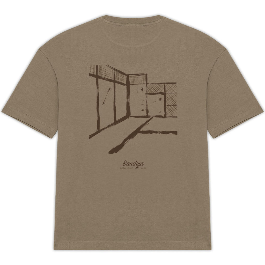 T-shirt padel oversize L'angle — Driftwoof - dos_0