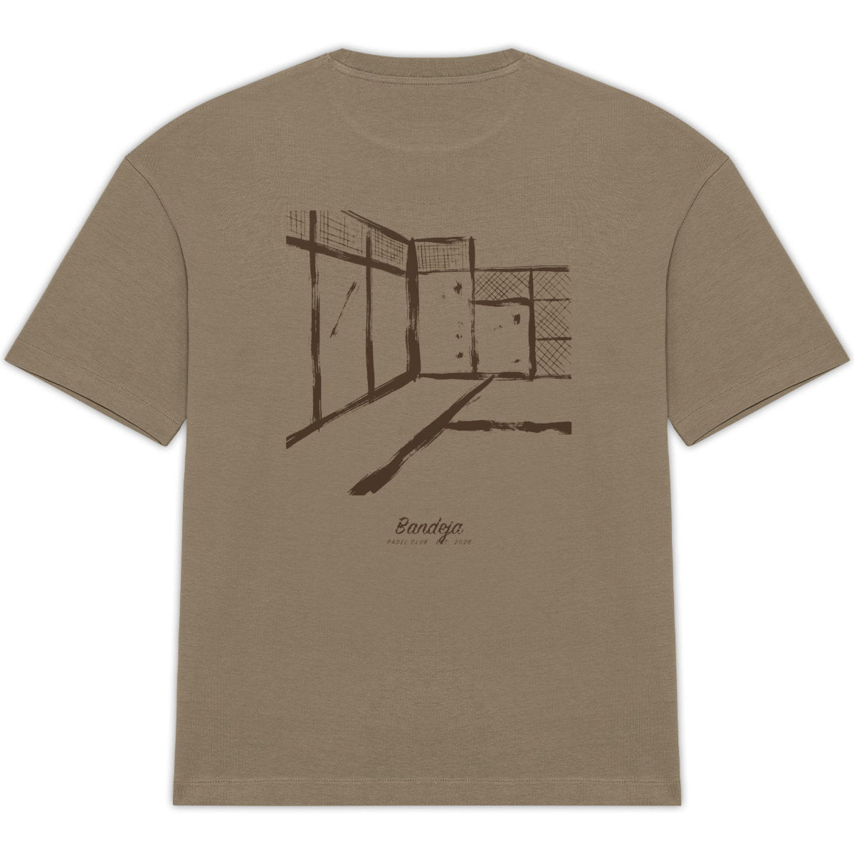 T-shirt padel oversize L'angle — Driftwoof - dos_0